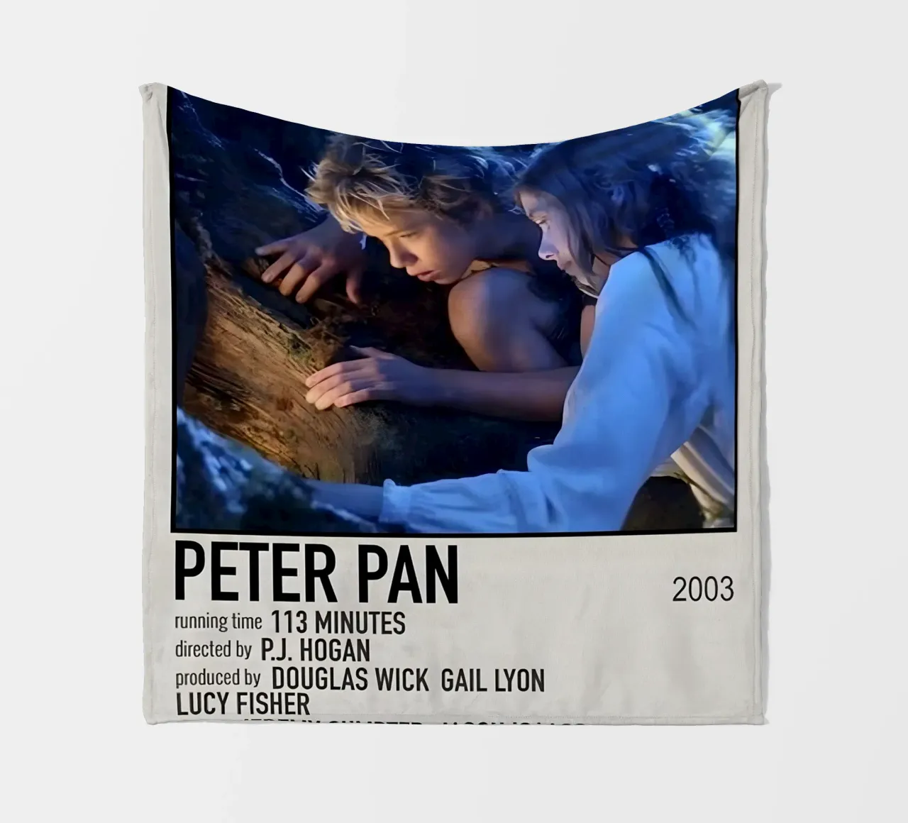 PETER PAN 2003 coperta in pile da MVFminimalist