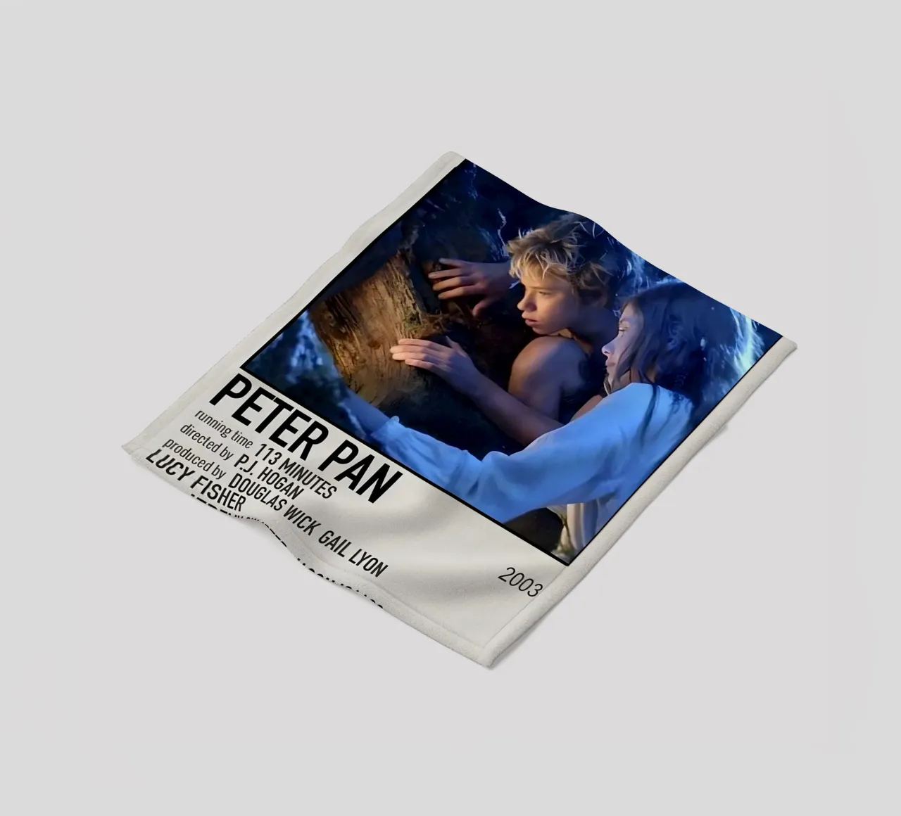 PETER PAN 2003 coperta in pile da MVFminimalist