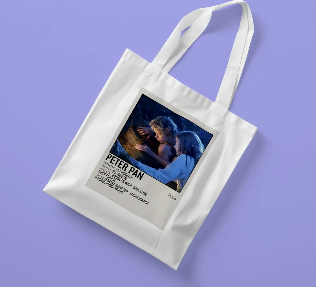 PETER PAN 2003 borsa in juta da MVFminimalist