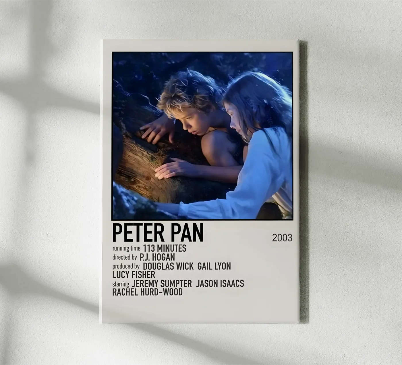 PETER PAN 2003 tela da MVFminimalist