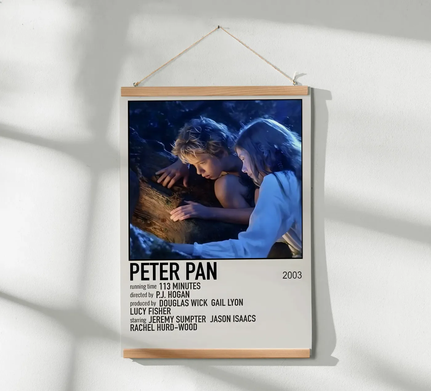 PETER PAN 2003 poster da MVFminimalist