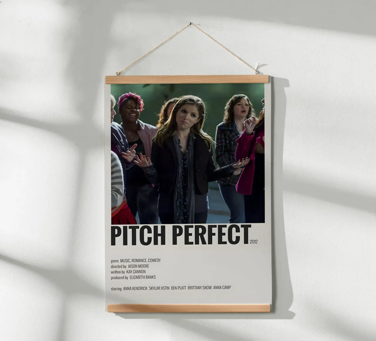 PITCH PERFECT 2012 carta hahnemühle da MVFminimalist
