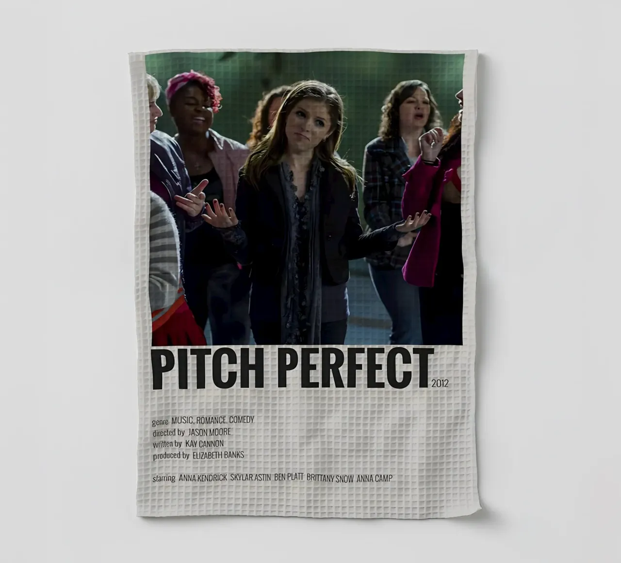 PITCH PERFECT 2012 canovaccio da cucina da MVFminimalist
