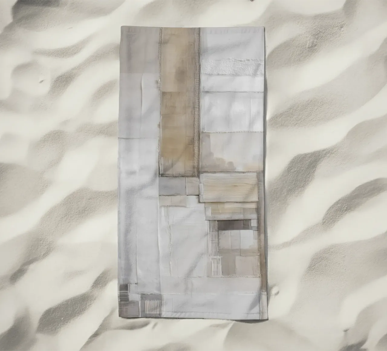 Formas inspiradas en la naturaleza toalla de playa de Carinaprint
