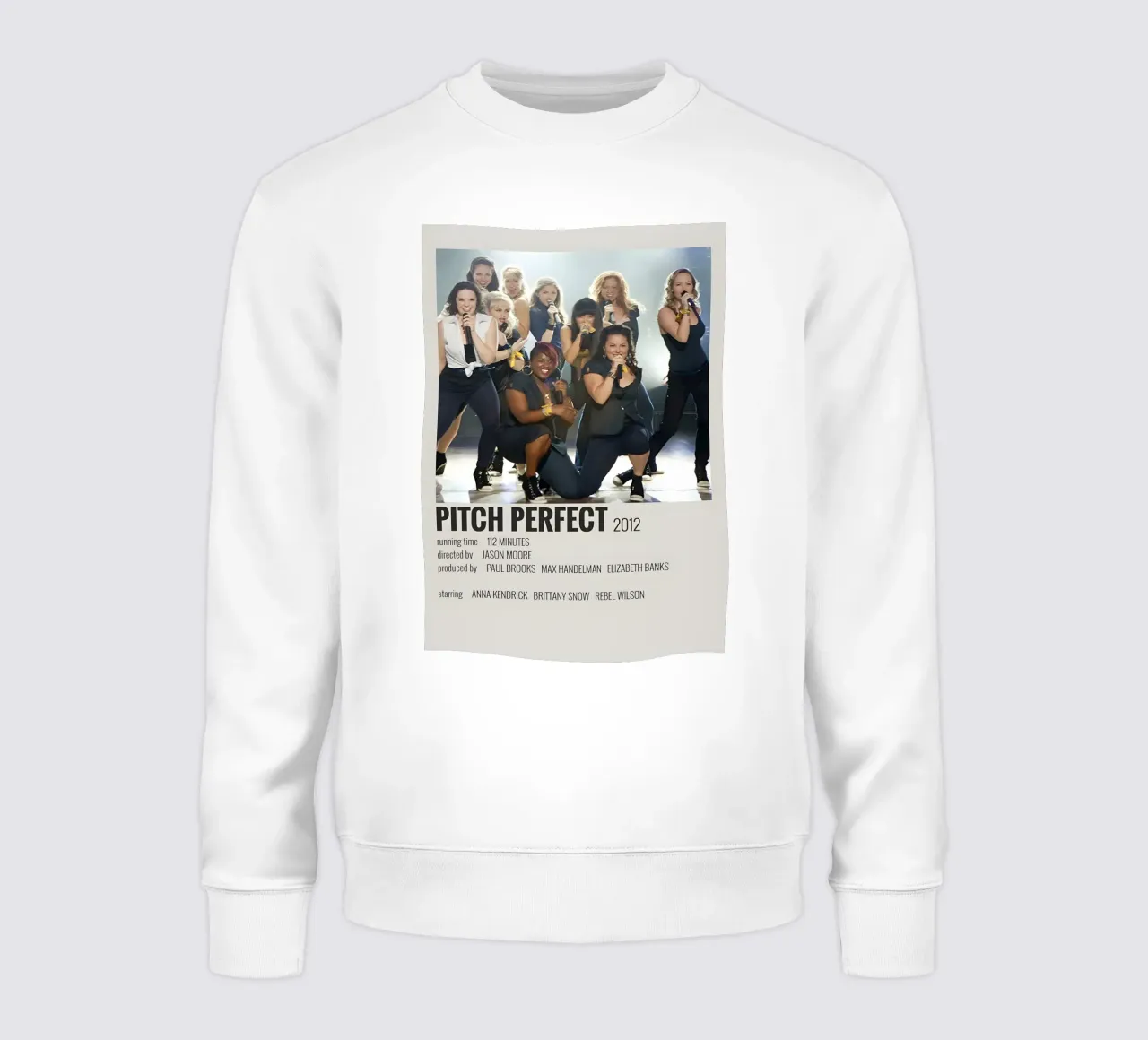 PITCH PERFECT 2012 felpa da MVFminimalist