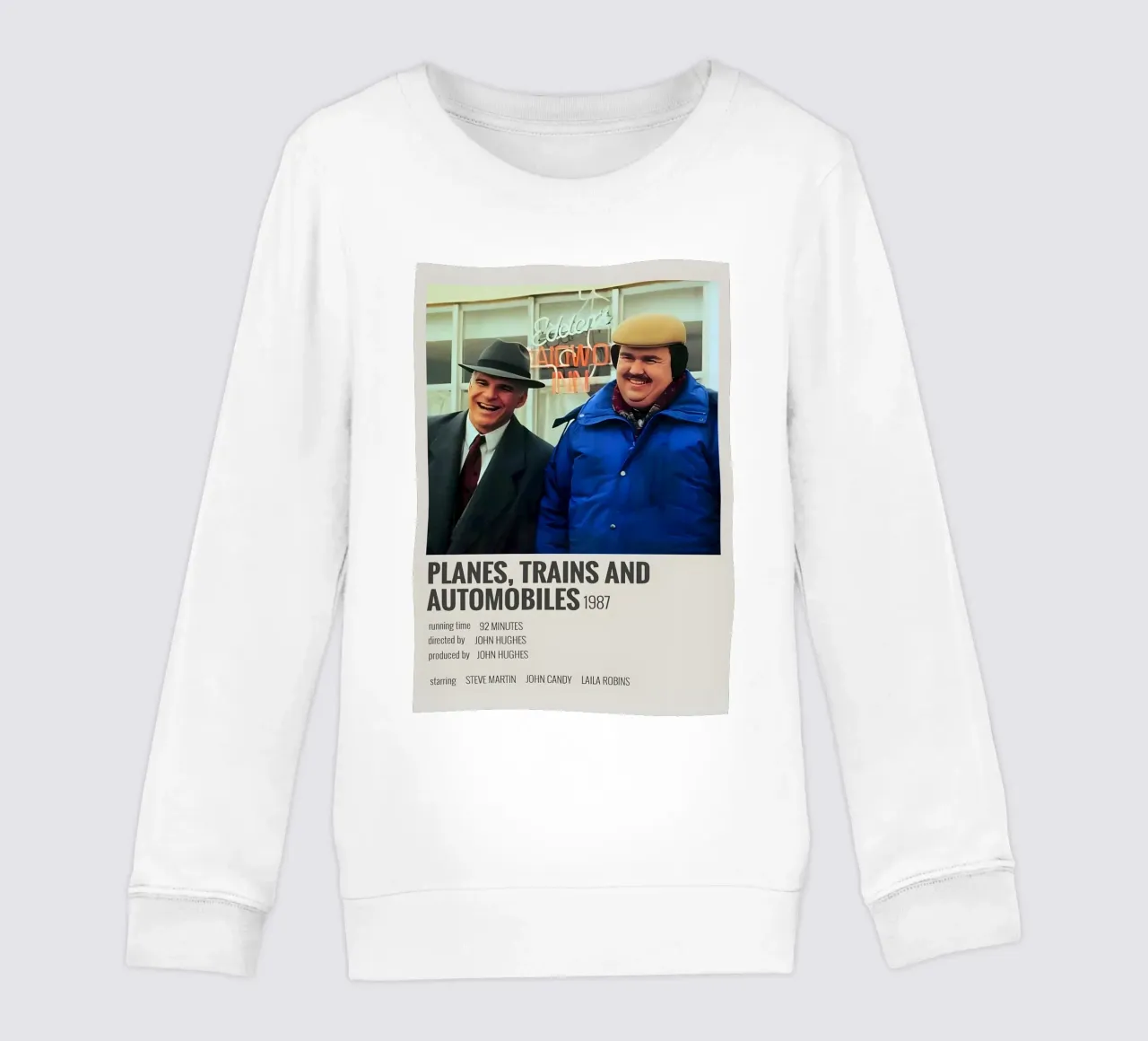 PLANES TRAINS AND AUTOMOBILES 1987 felpa bambino da MVFminimalist