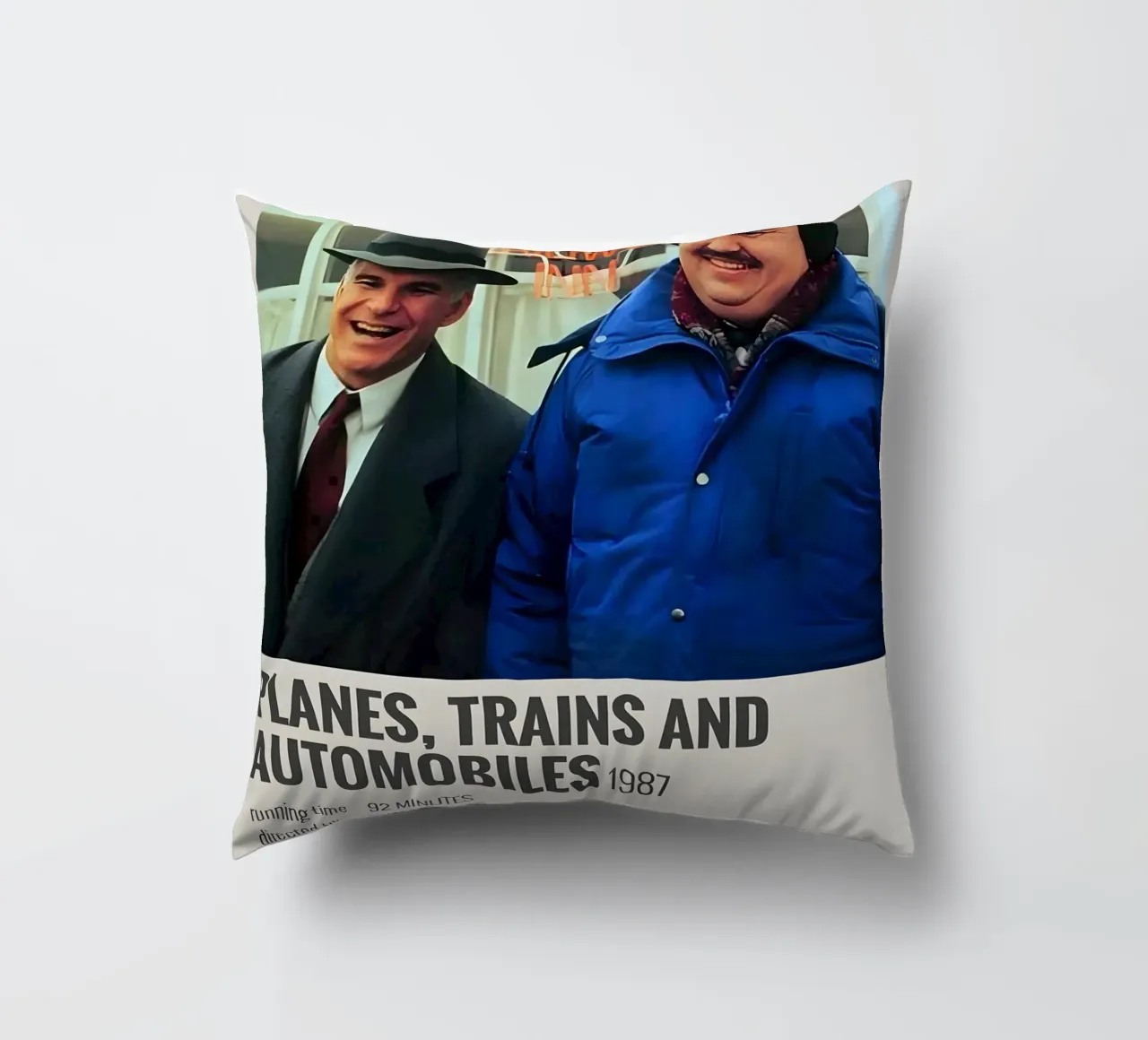 PLANES TRAINS AND AUTOMOBILES 1987 cuscino da MVFminimalist