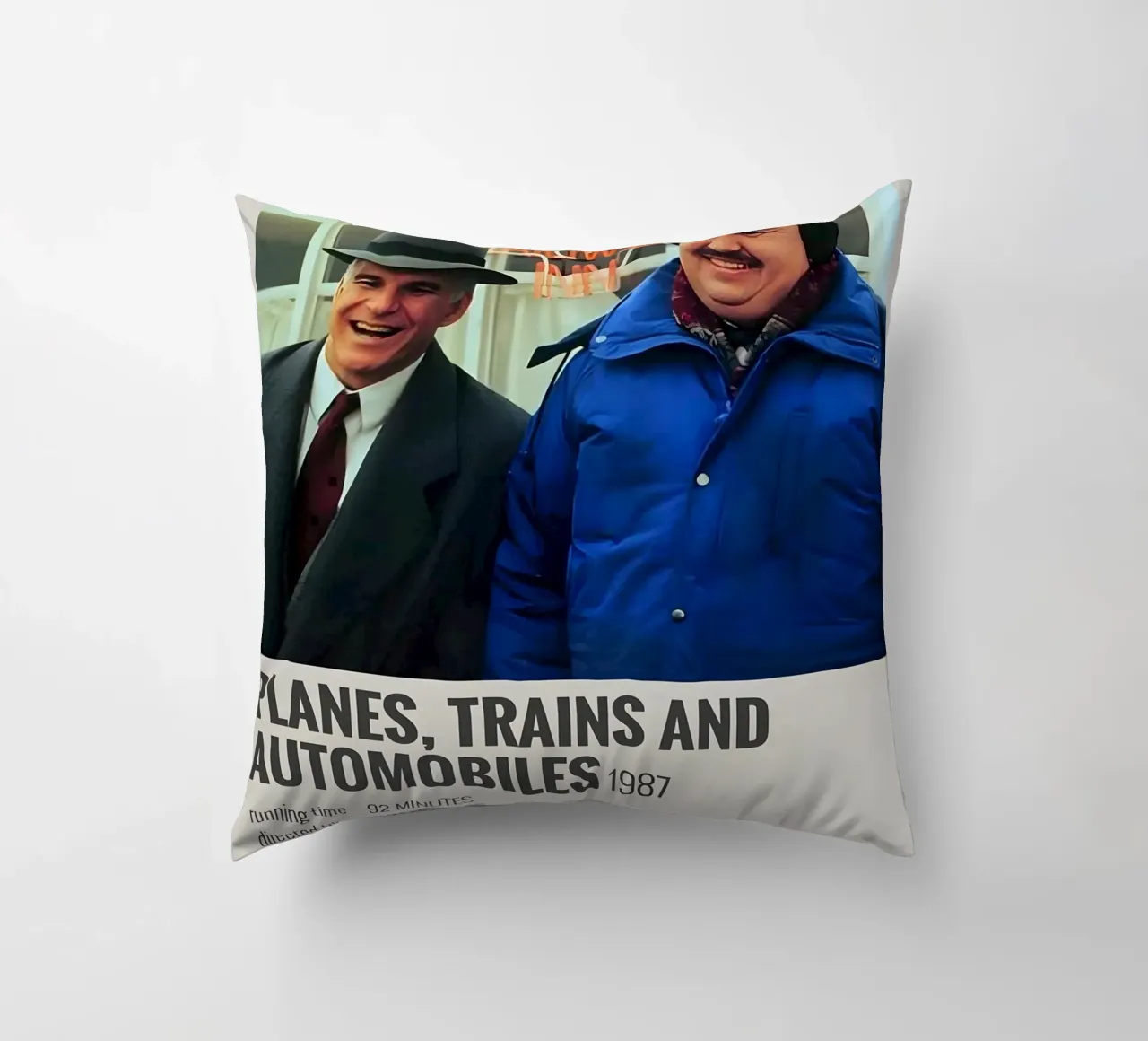 PLANES TRAINS AND AUTOMOBILES 1987 cuscino da MVFminimalist