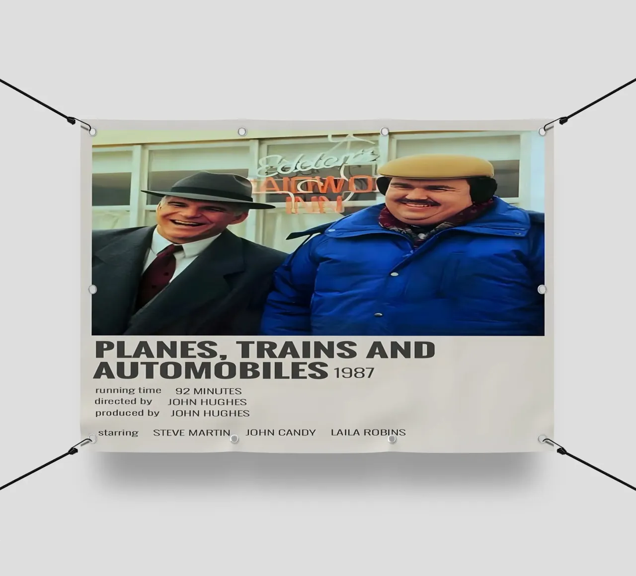 PLANES TRAINS AND AUTOMOBILES 1987 telo in pvc da MVFminimalist