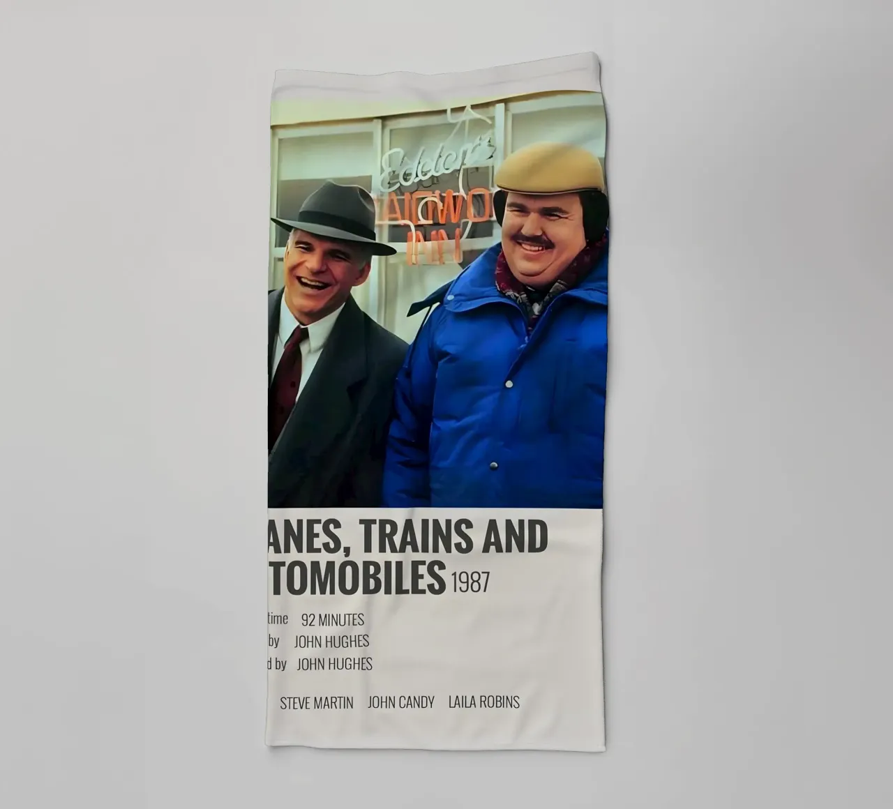 PLANES TRAINS AND AUTOMOBILES 1987 asciugamano da bagno da MVFminimalist