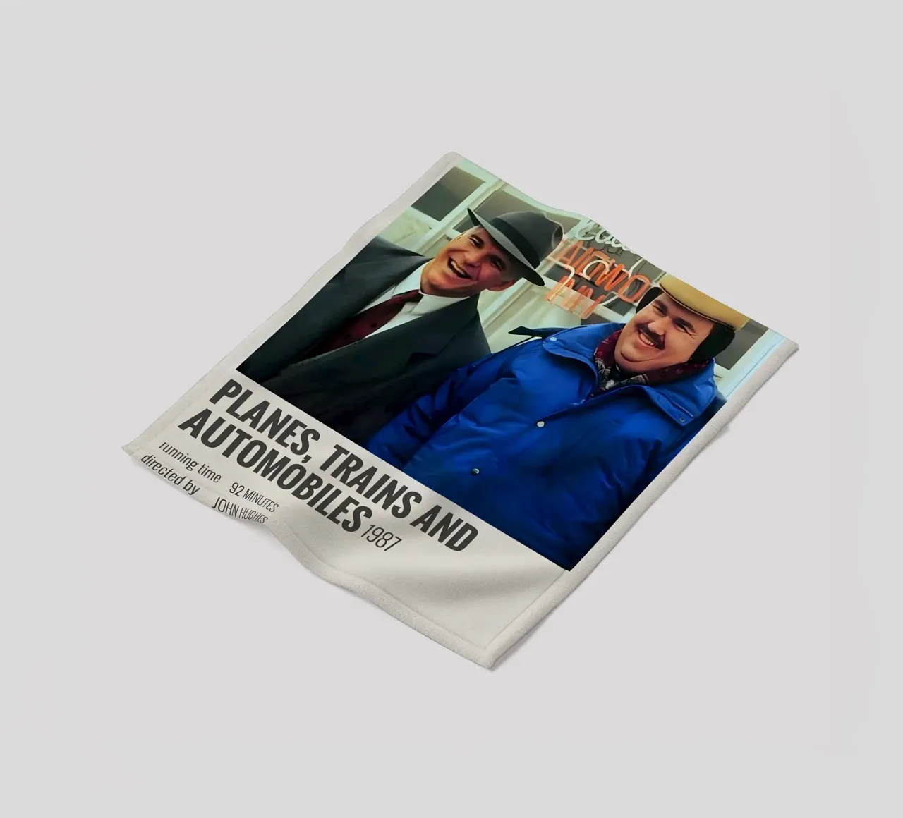 PLANES TRAINS AND AUTOMOBILES 1987 coperta in pile da MVFminimalist