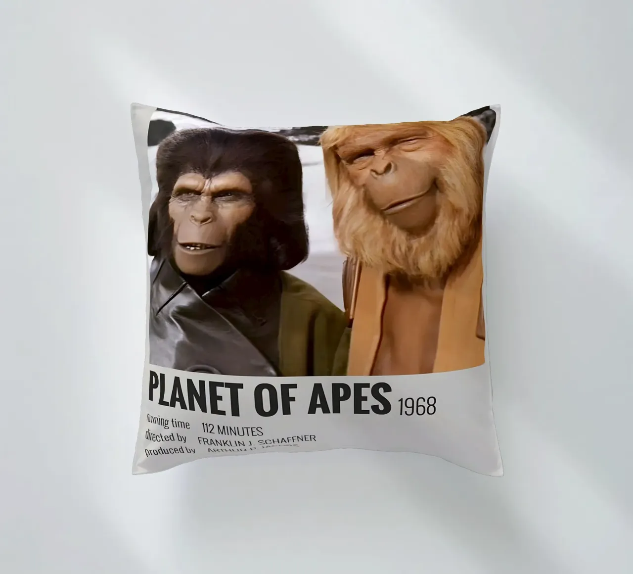 PLANET OF APES 1968 cuscino da MVFminimalist