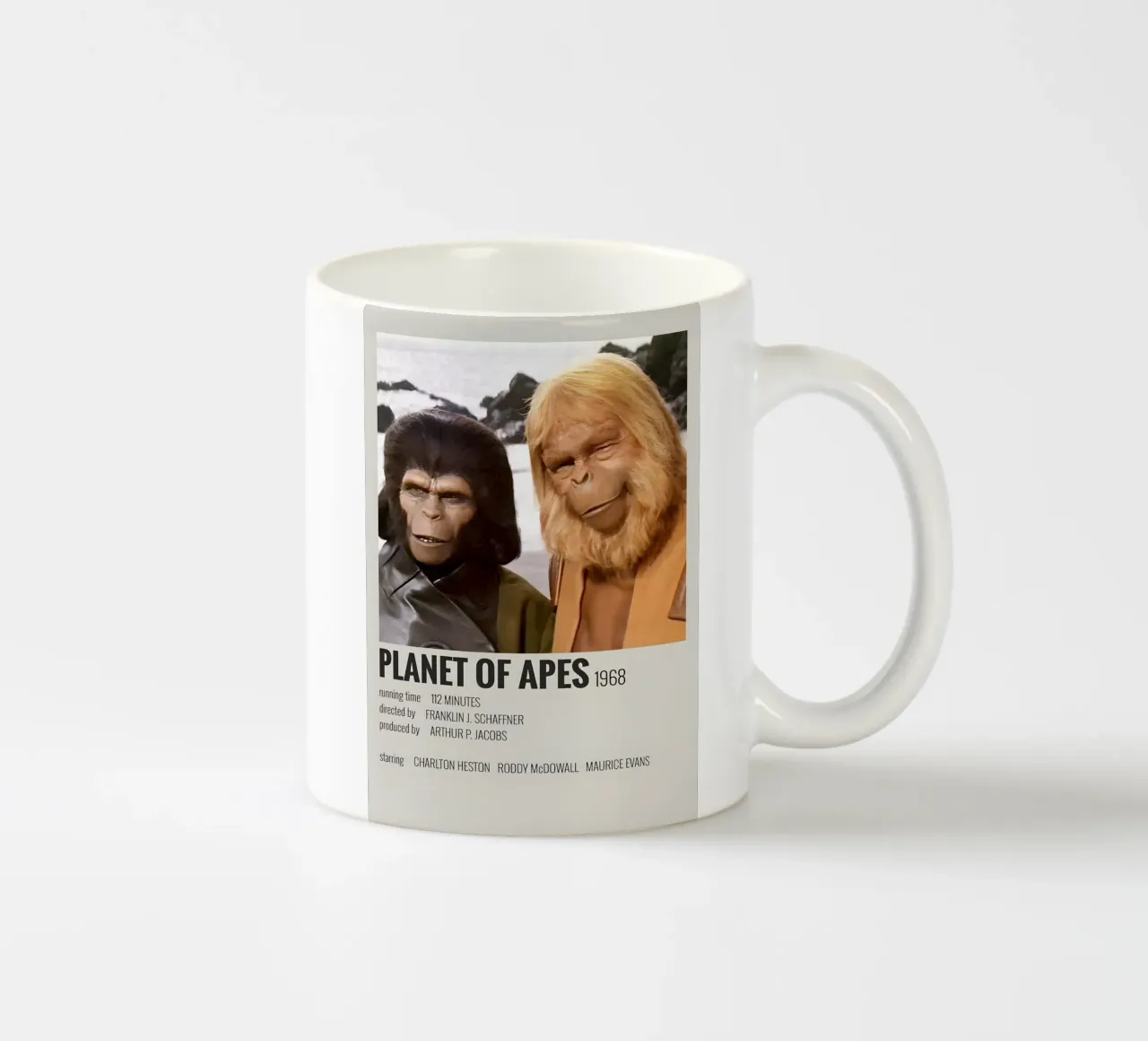 PLANET OF APES 1968 tazza in ceramica da MVFminimalist
