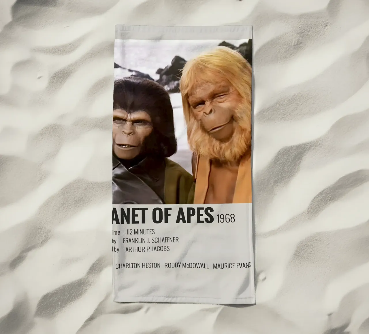 PLANET OF APES 1968 telo mare da MVFminimalist