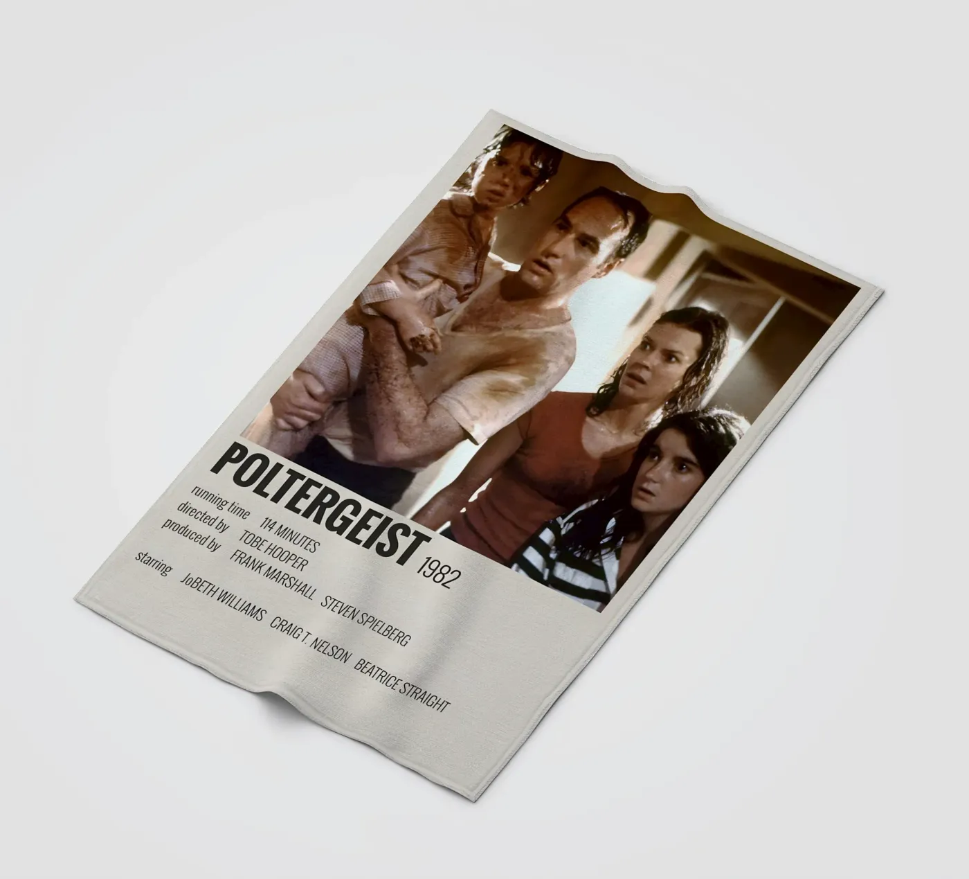 POLTERGEIST 1982 fleecedeken van MVFminimalist