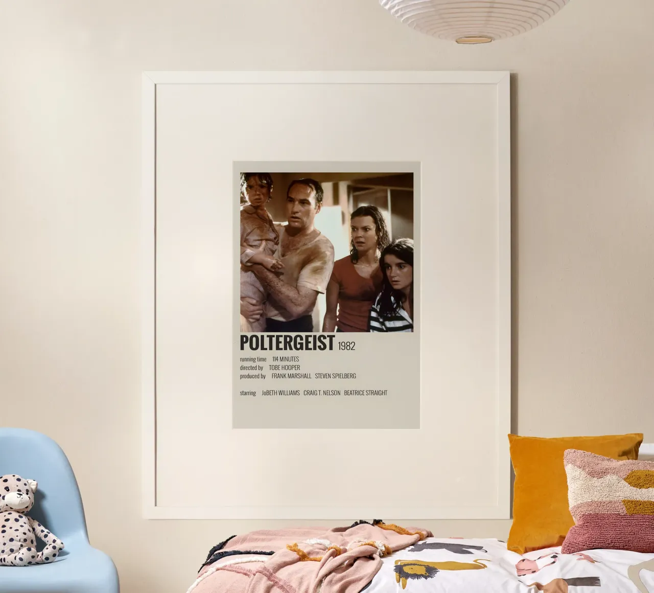 POLTERGEIST 1982 carta hahnemühle da MVFminimalist