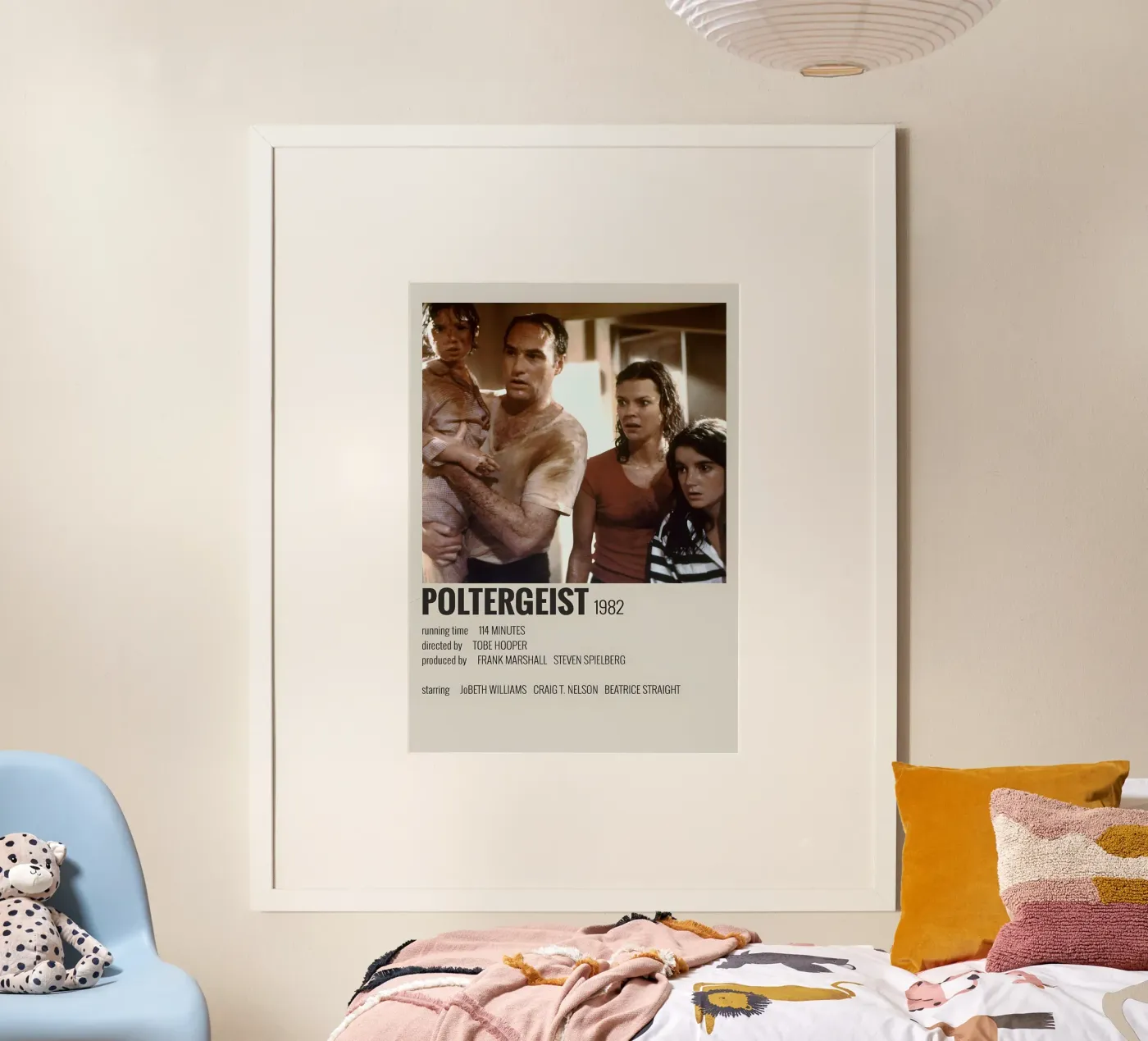 POLTERGEIST 1982 poster da MVFminimalist