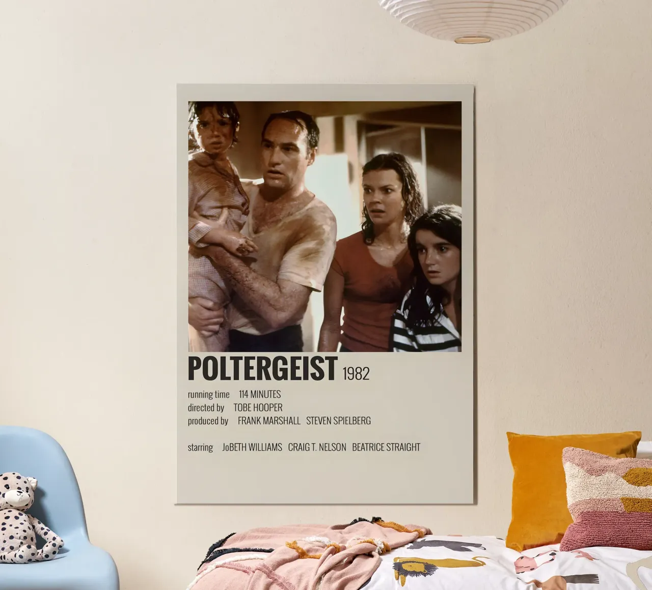 POLTERGEIST 1982 carta hahnemühle da MVFminimalist