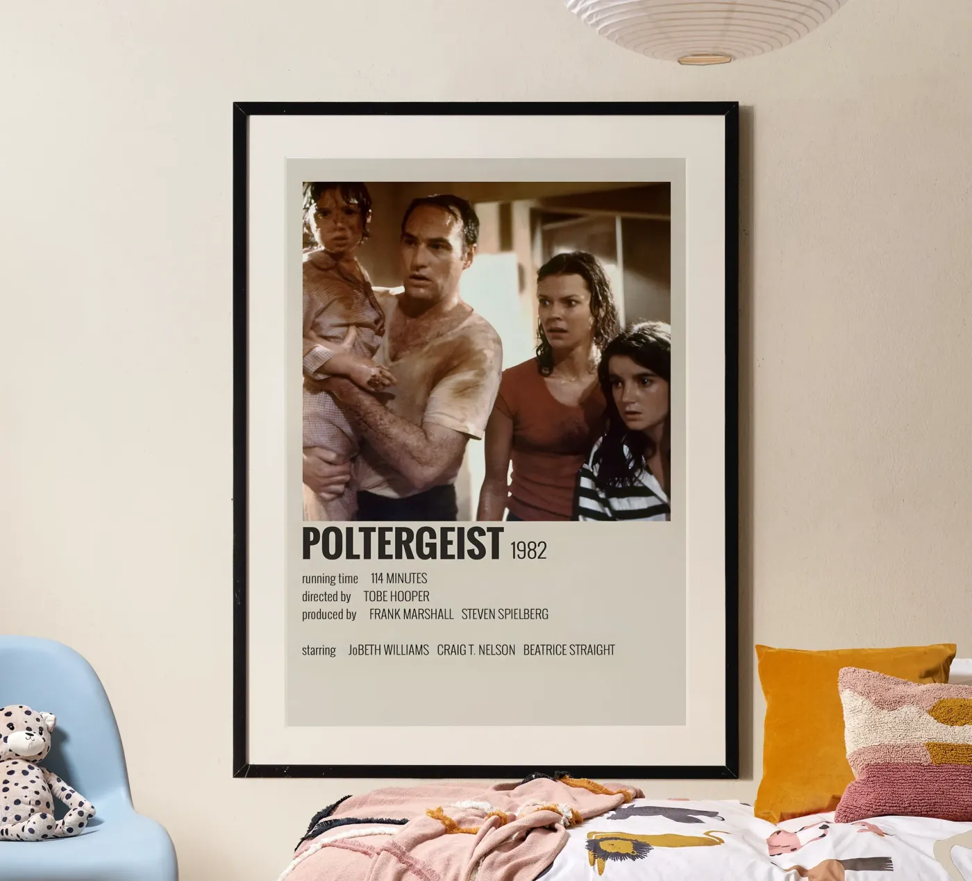 POLTERGEIST 1982 poster da MVFminimalist