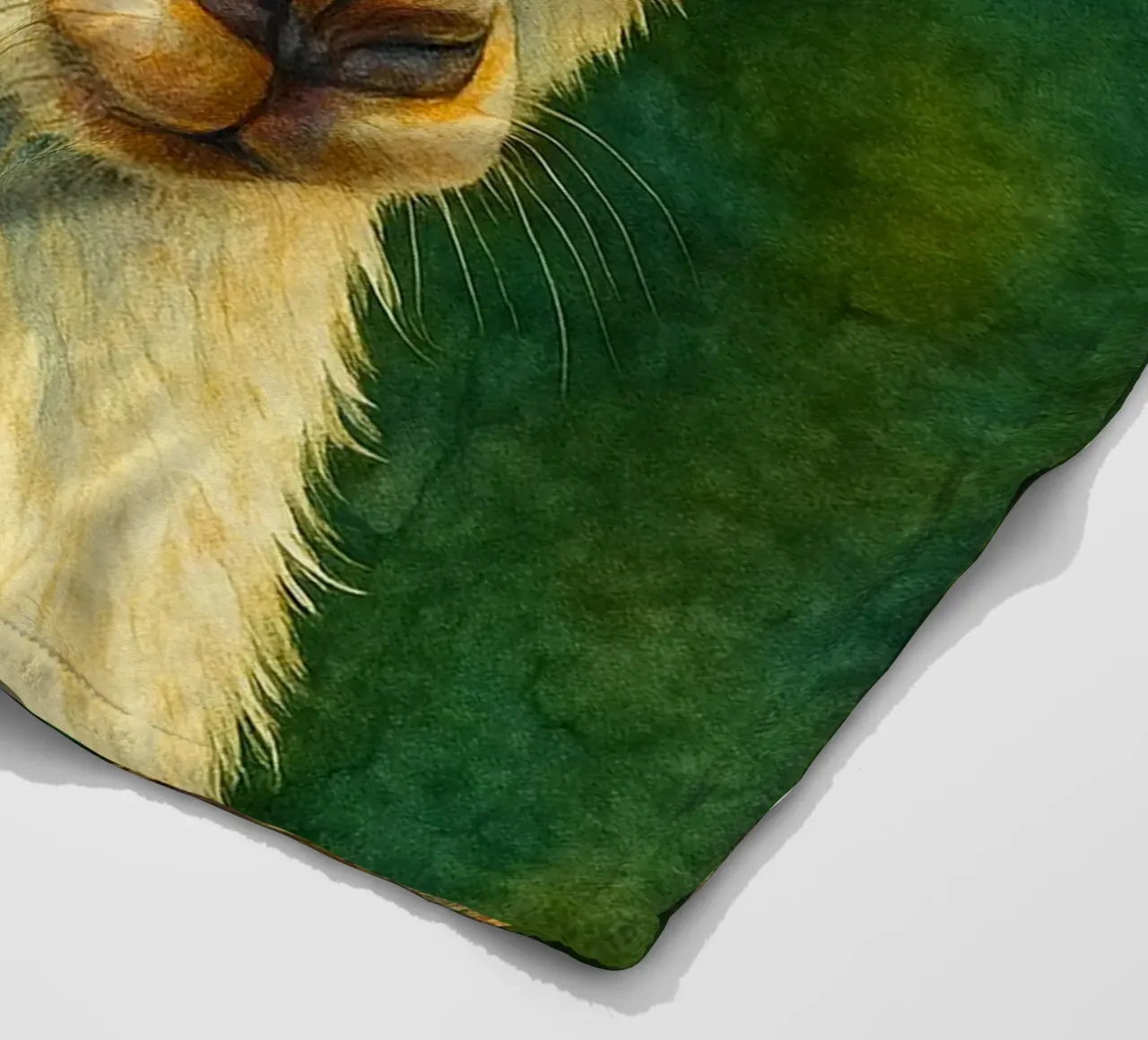 kangaroo colorfull painting fleece blanket by toegoe