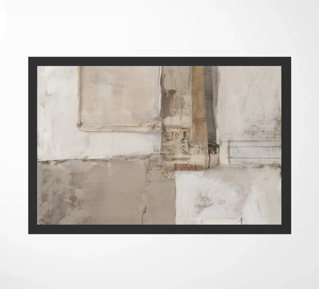 Combinazione naturale di materiali zerbino da Carinaprint