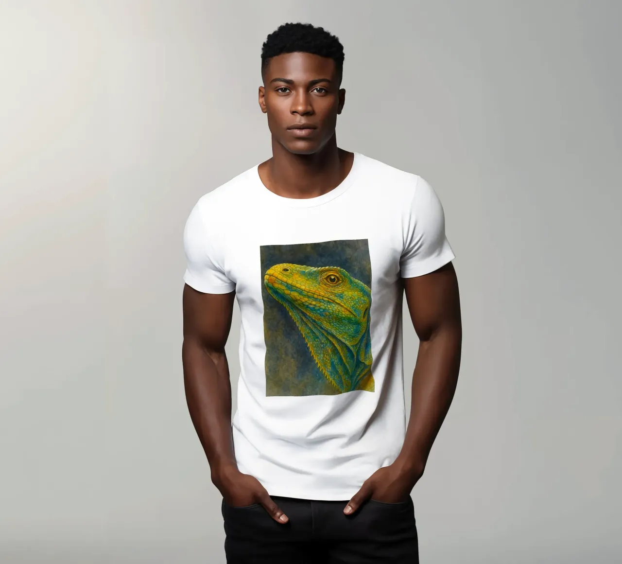 komodo colorfull pittura t-shirt da toegoe