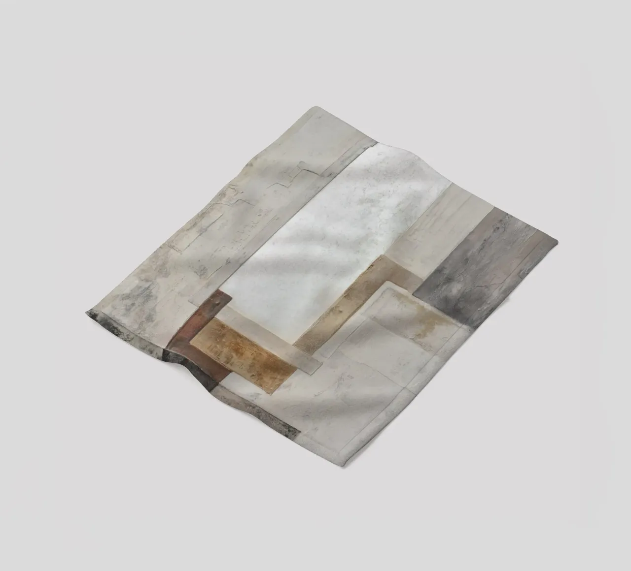 Structured fields Aesthetics Fleecedecke von Carinaprint