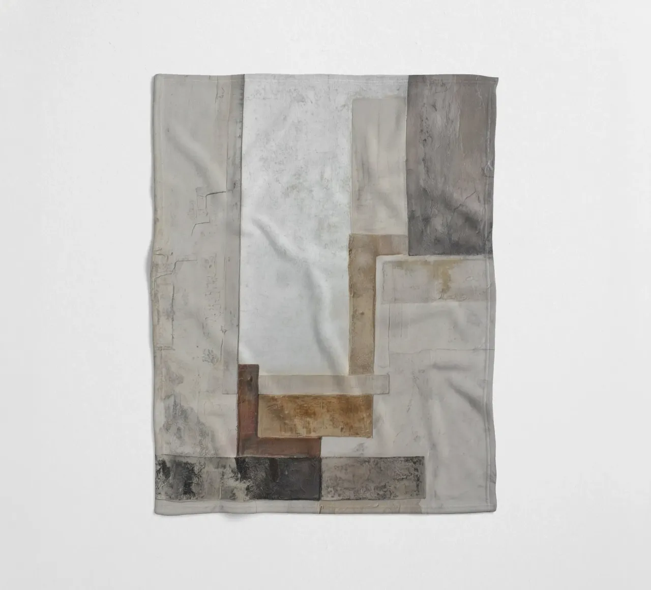 Structured fields Aesthetics fleece blanket by Carinaprint