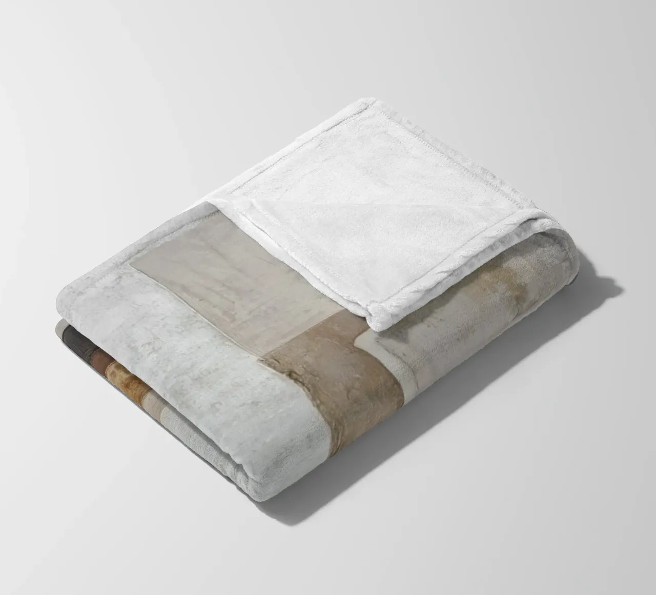 Structured fields Aesthetics fleece blanket by Carinaprint