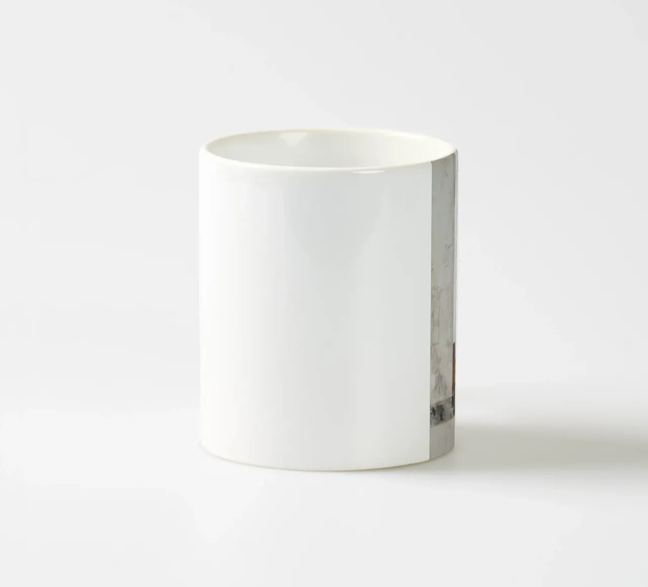 Structured fields Aesthetics ceramic mug by Carinaprint