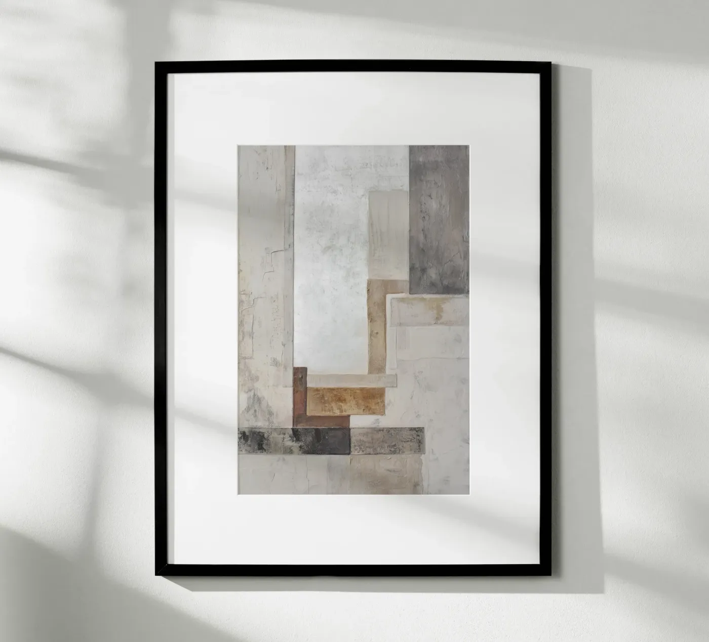 Champs structurés Esthétique poster de Carinaprint