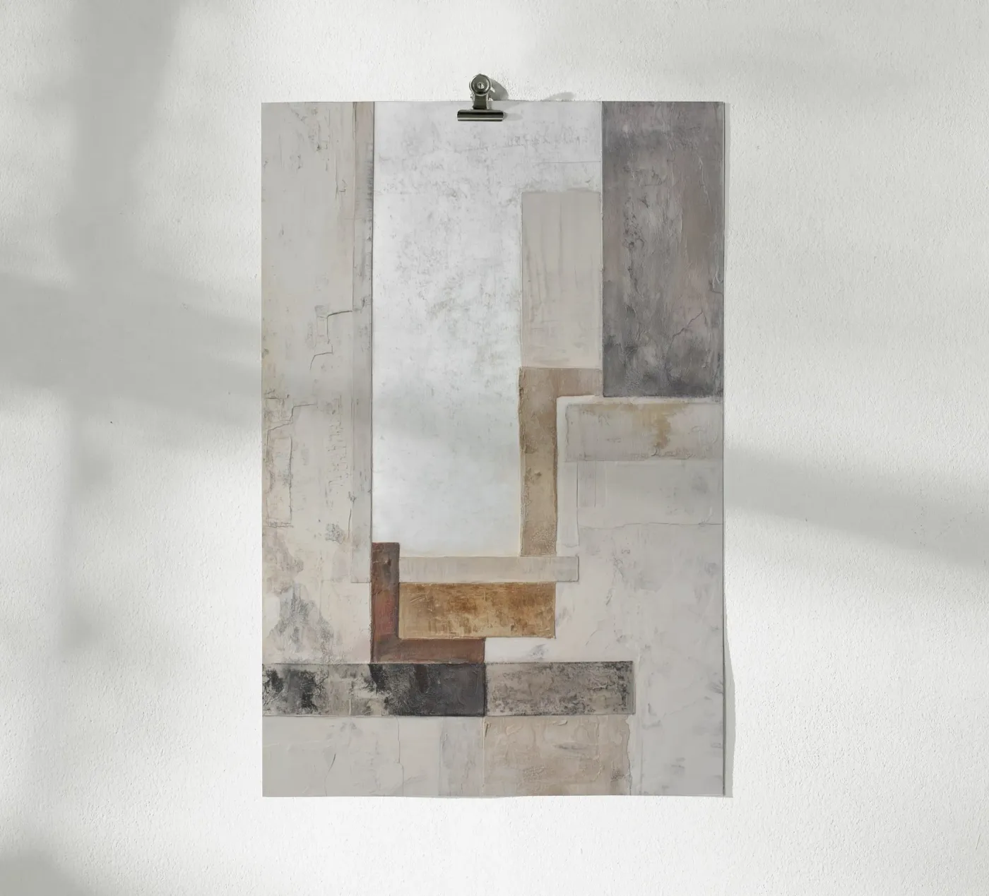 Champs structurés Esthétique poster de Carinaprint