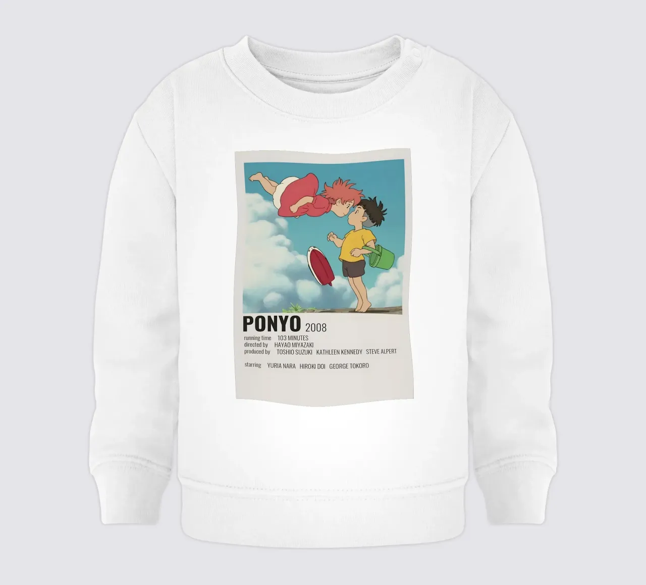 PONYO 2008 felpa neonato da MVFminimalist