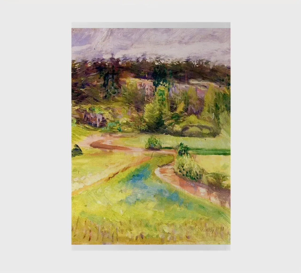 Edvard Munch - The Jungle notebook by Rachel Gallery