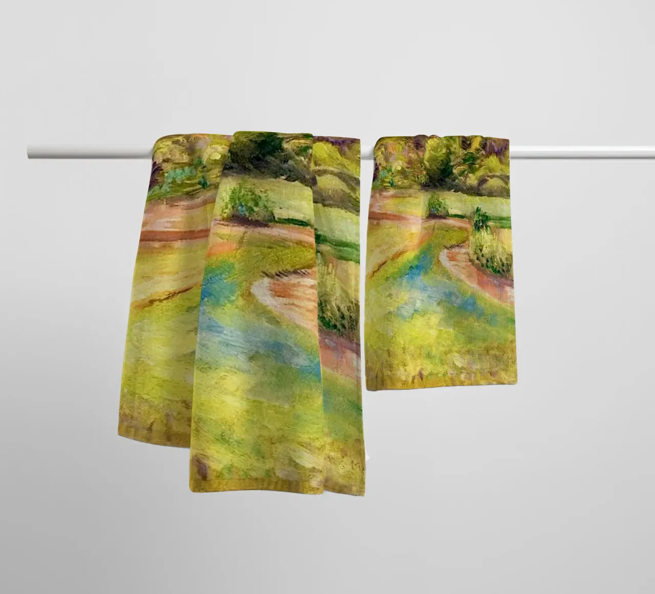 Edvard Munch - The Jungle towel by Rachel Gallery