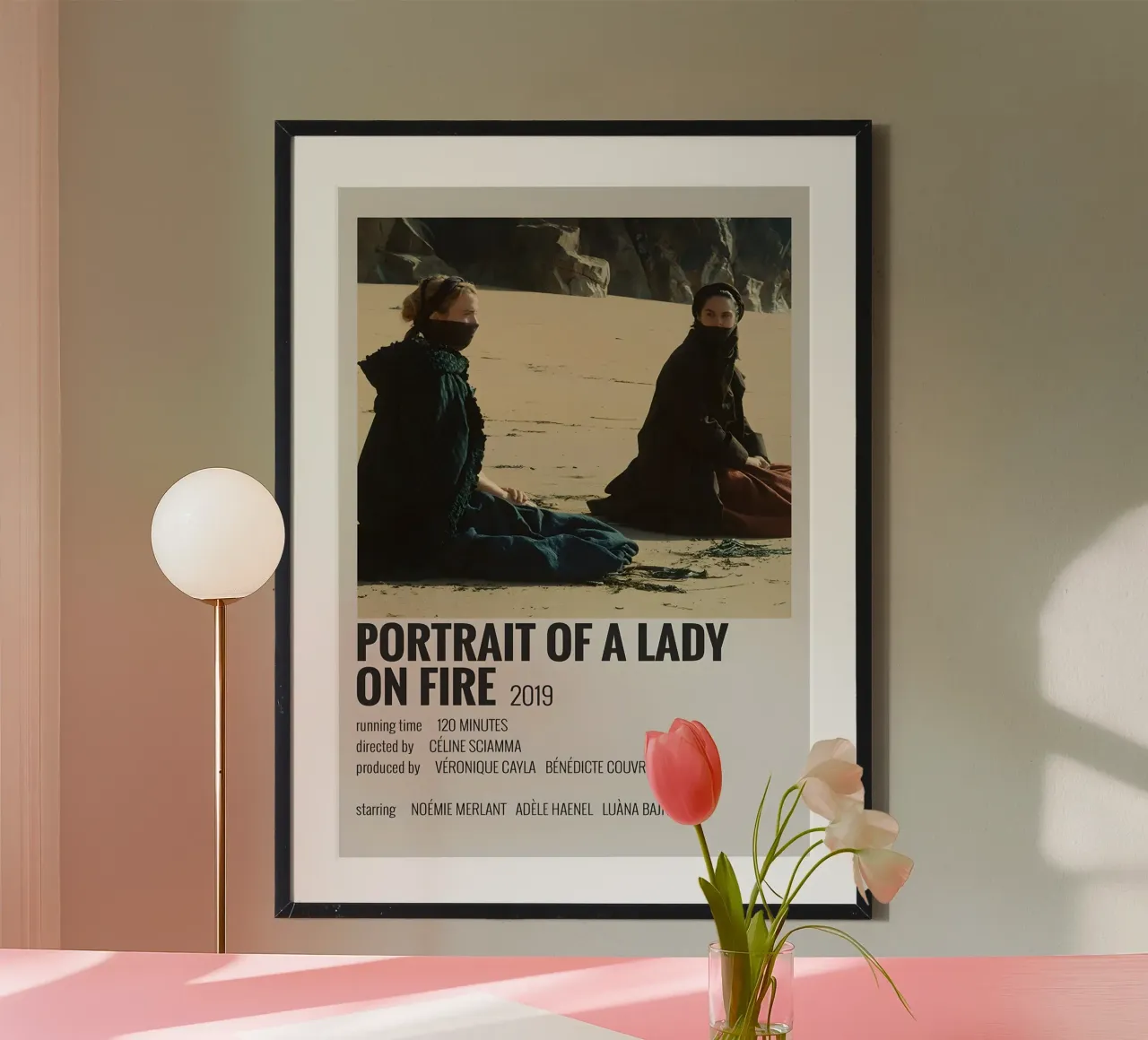 PORTRAIT OF A LADY ON FIRE 2019 poster da MVFminimalist