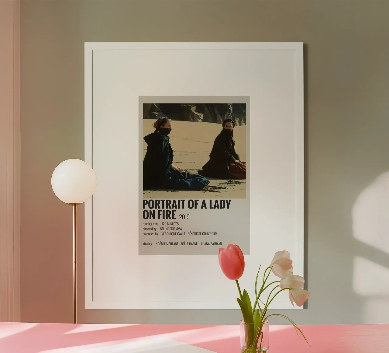 PORTRAIT OF A LADY ON FIRE 2019 poster da MVFminimalist