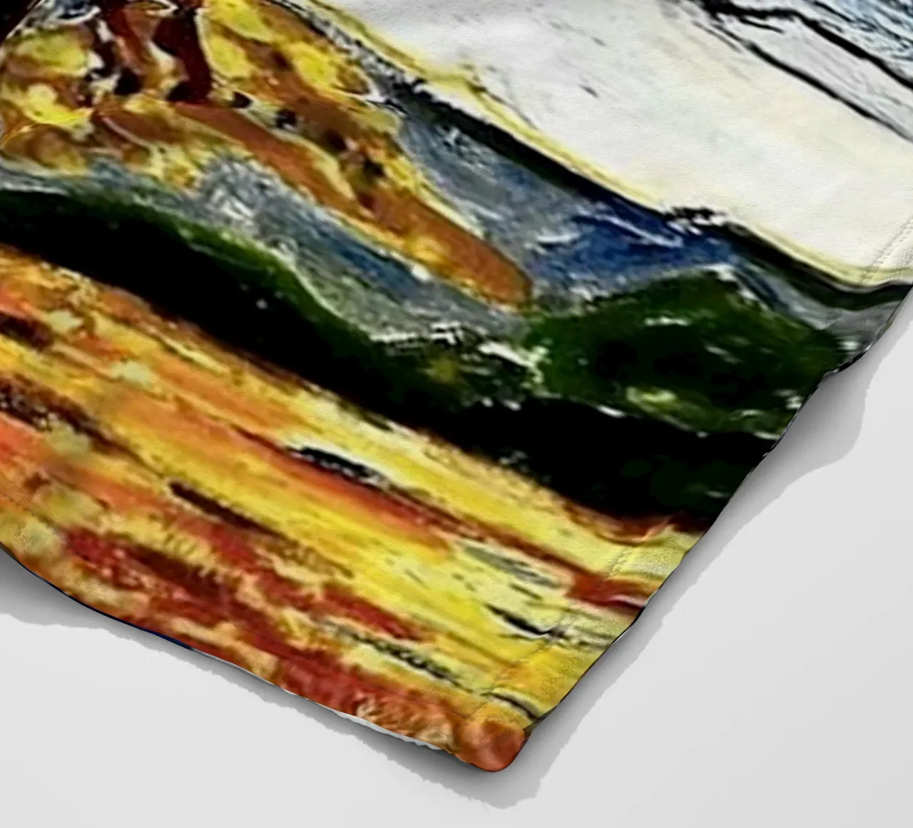 Edvard Munch - Grande albero astratto coperta in pile da Rachel Gallery