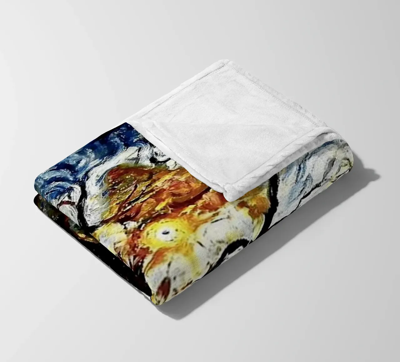 Edvard Munch - Grande albero astratto coperta in pile da Rachel Gallery