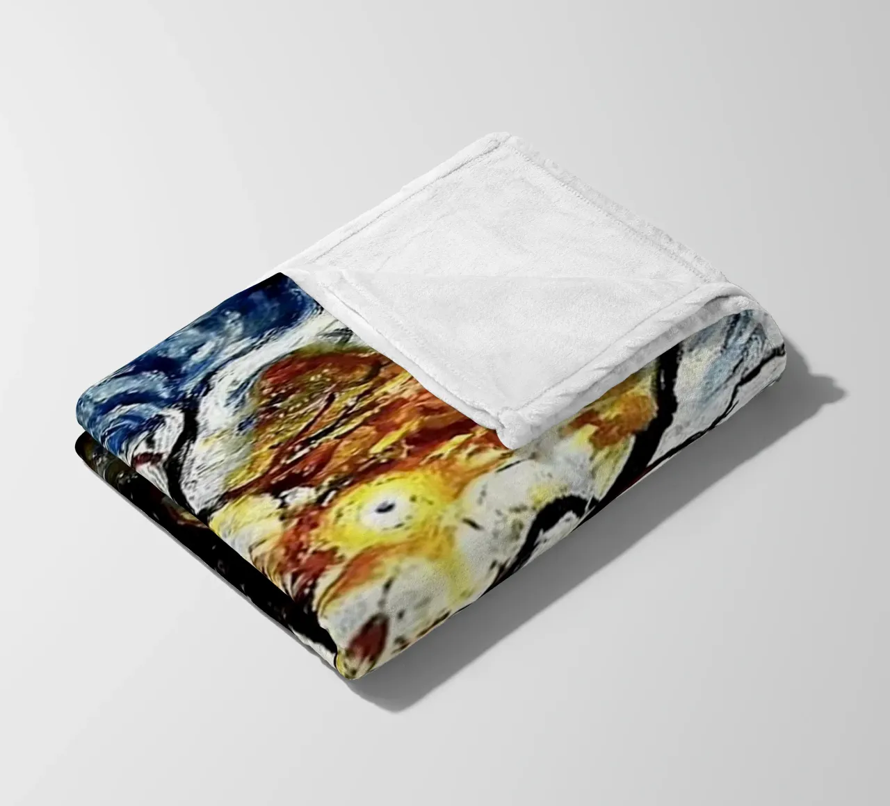 Edvard Munch - Grande albero astratto coperta in pile da Rachel Gallery
