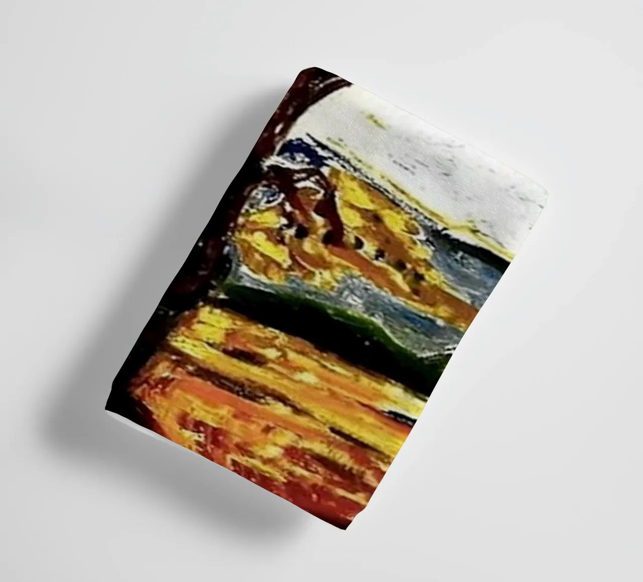 Edvard Munch - Big Tree Abstract towel by Rachel Gallery
