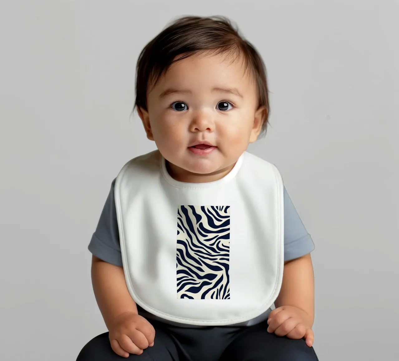 Zebra Print Pattern bavoir de graphic design