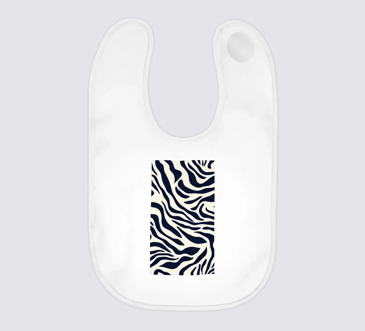Zebra Print Pattern bavoir de graphic design