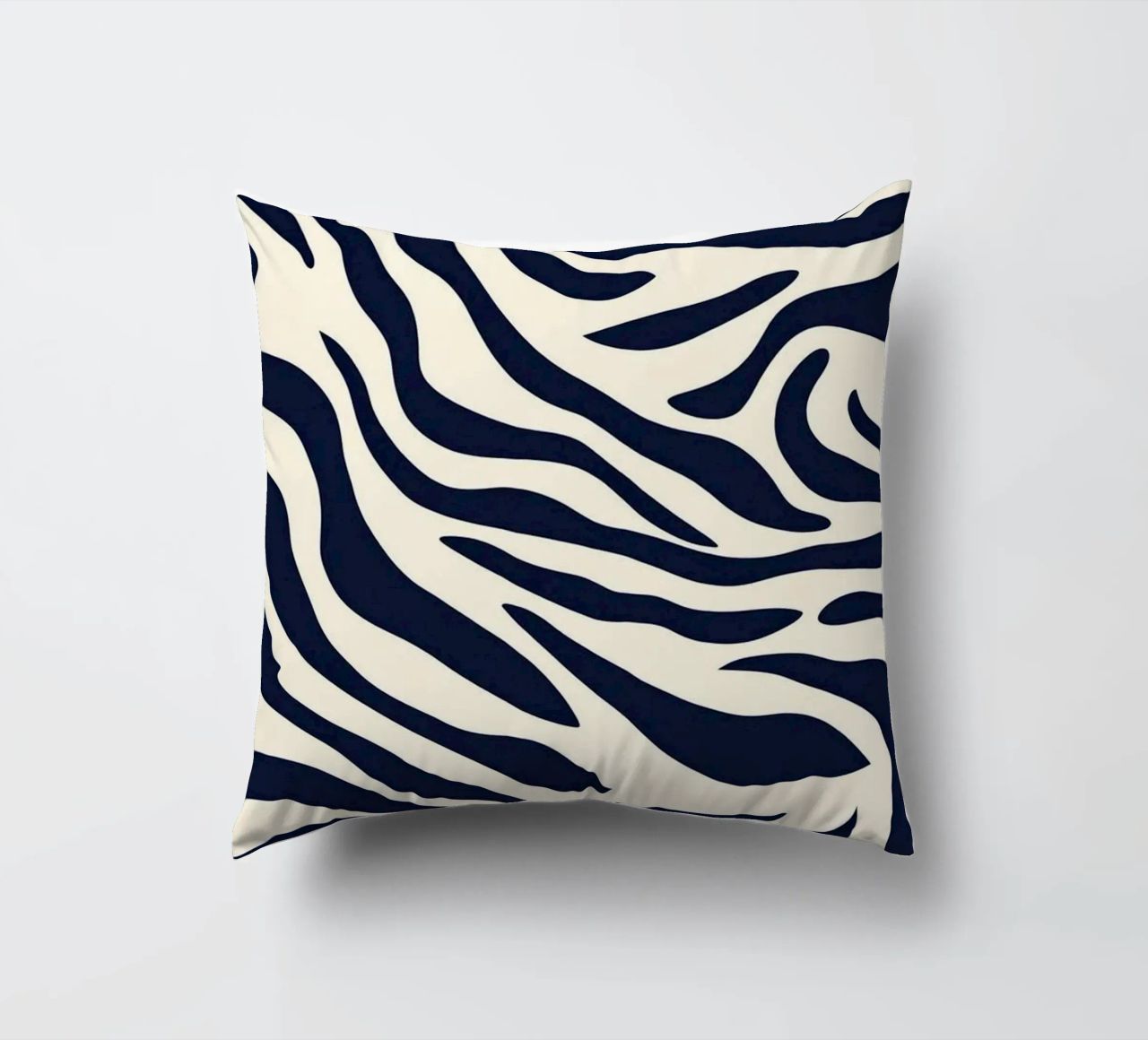 Zebra Print Pattern cuscino da graphic design