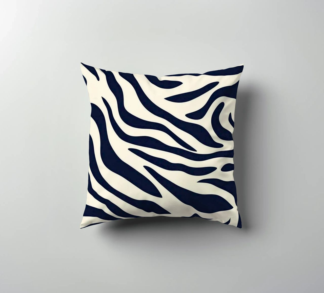 Zebra Print Pattern cuscino da graphic design
