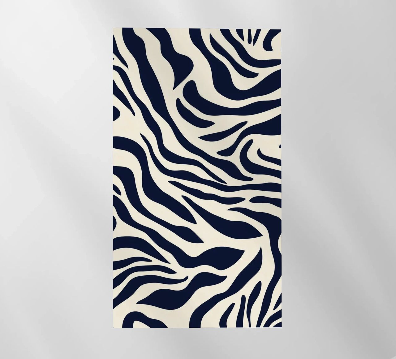 Zebra Print Pattern pellicola backlit da graphic design