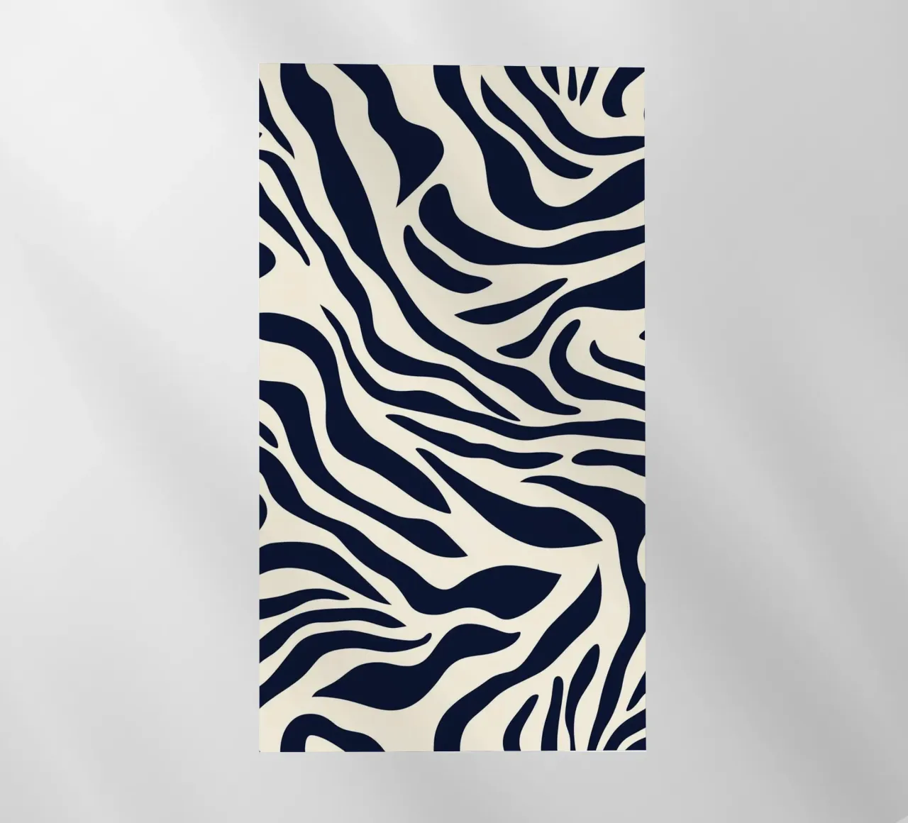 Zebra Print Pattern backlit film by graphic design