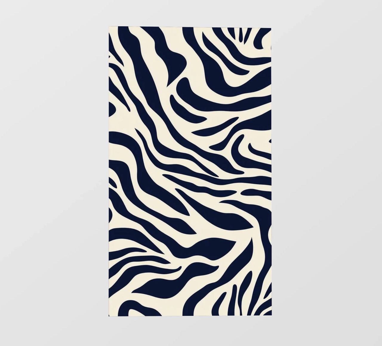 Zebra Print Pattern pellicola backlit da graphic design
