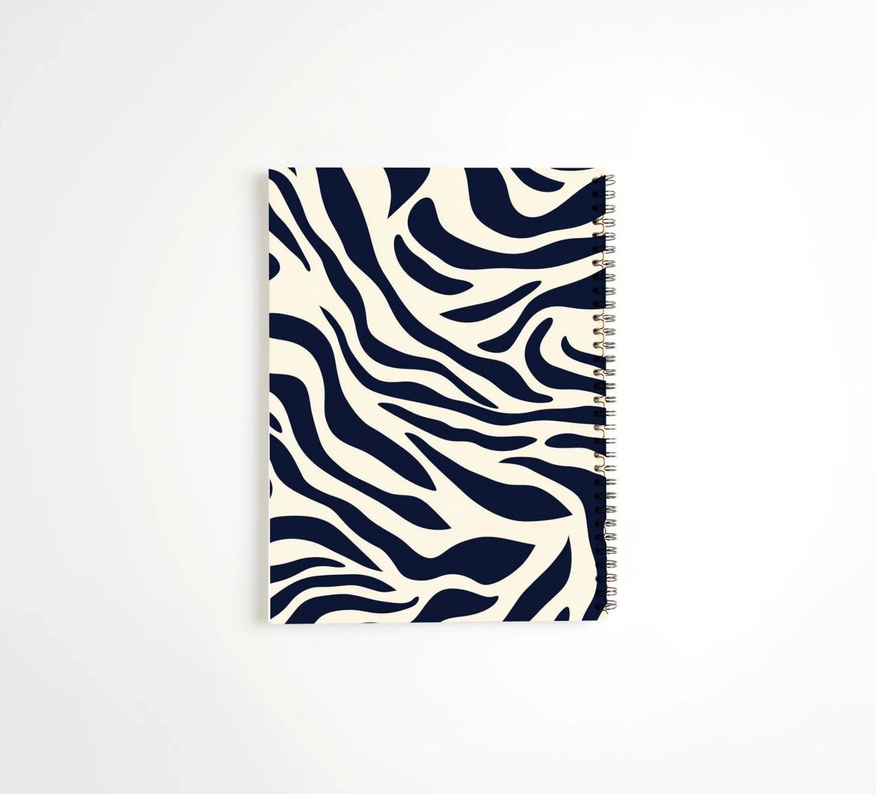 Zebra Print Pattern spiral notebook by graphic design