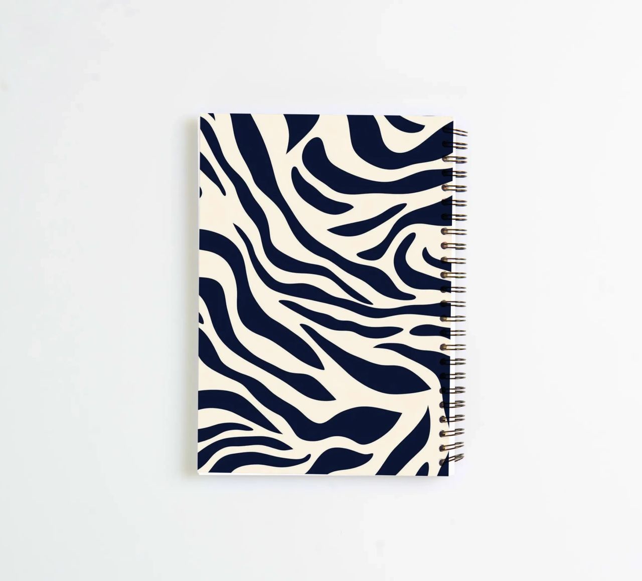Zebra Print Pattern spiral notebook by graphic design